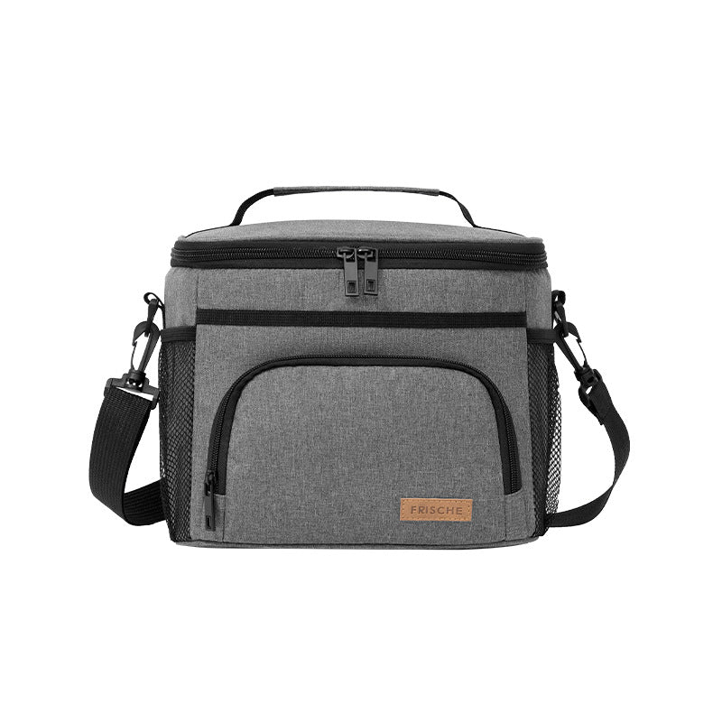 Office Worker Packed Lunch Outdoor Picnic Portable Insulated Bag - Expo GGray0