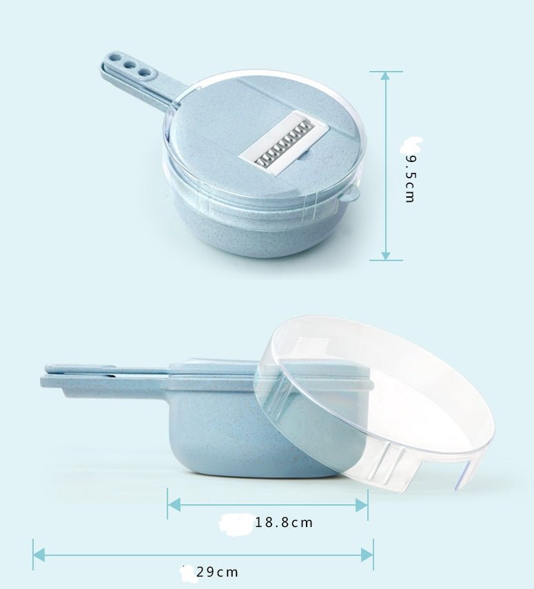 8 In 1 Mandoline Slicer Vegetable Slicer Potato Peeler Carrot Onion Grater With Strainer Vegetable Cutter Kitchen Accessories - Expo GPink2pcs0