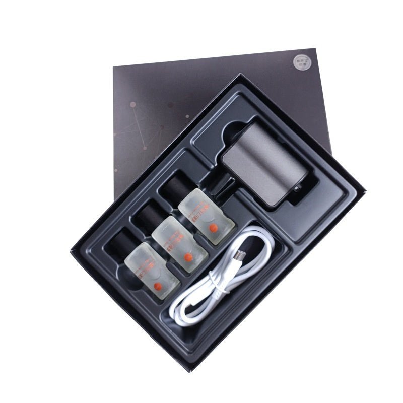 Intelligent Spray Car Mounted Fragrance Machine Air Outlet Car Mounted Perfume High - end Car Mounted Fragrance Durable Fragrance - Expo GEnglish Version 3 BottlesGulong0