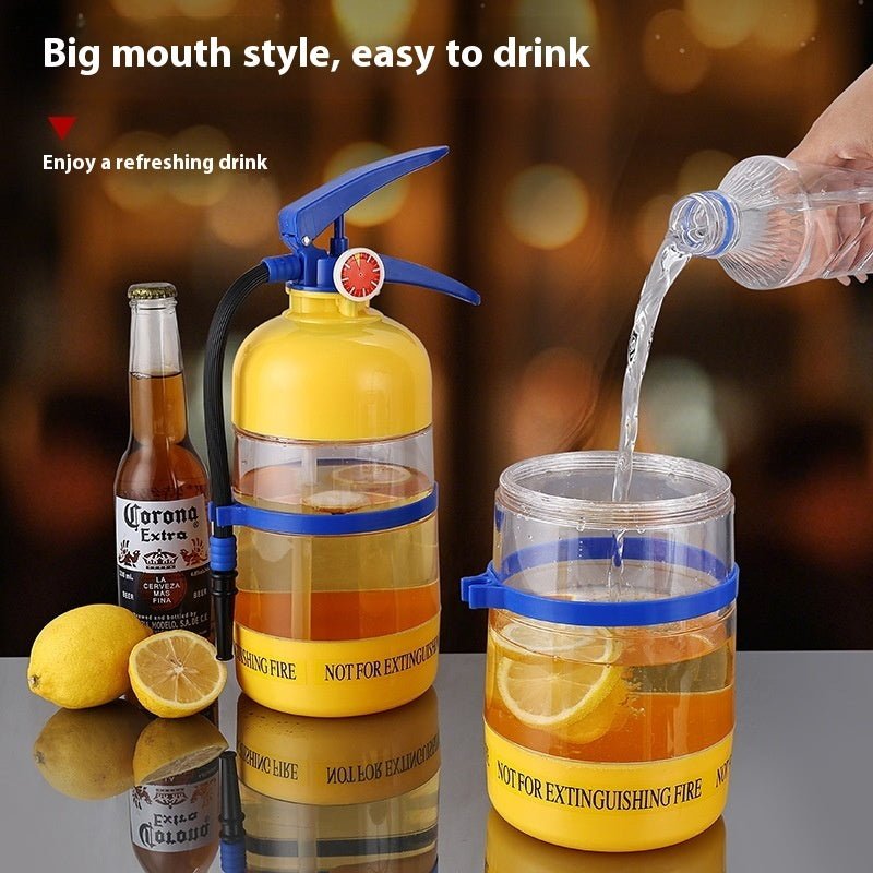 Beer Machine Wine Set Hand Pressure Fire Extinguisher Wine Cannon - Expo GYellowKitchen Appliances