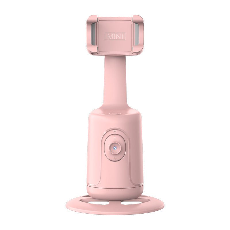 360 Auto Face Tracking Gimbal AI Smart Gimbal Face Tracking Auto Phone Holder For Smartphone Video Vlog Live Stabilizer Tripod - Expo GPink4
