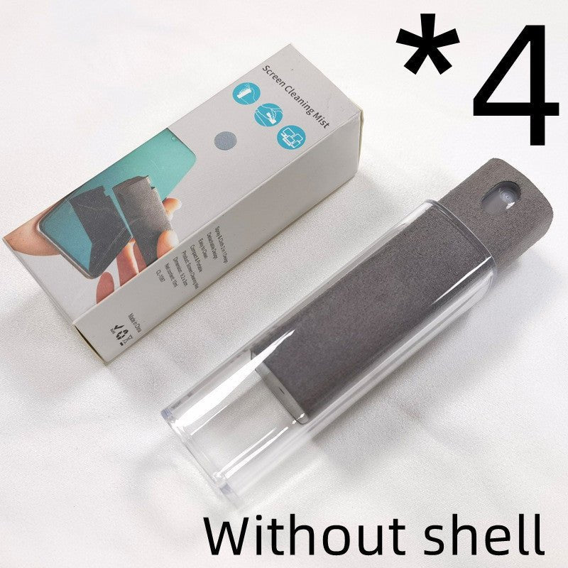 Mobile Phone Screen Cleaner Artifact Storage Integrated Mobile Phone Portable Computer Screen Cleaner Set - Expo G4pcs Light greyWithout shell0