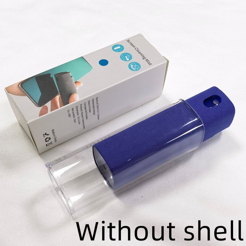 Mobile Phone Screen Cleaner Artifact Storage Integrated Mobile Phone Portable Computer Screen Cleaner Set - Expo GViolet BlueWithout shell0