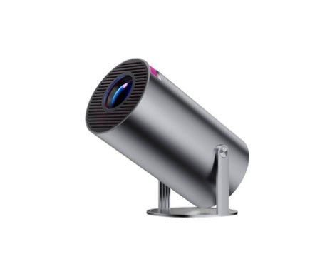 Portable Projector Small Straight Projector For Home Use 180 Degrees Projection Angle Automatic Focus Home Video Projector - Expo GSilveryAmerican Standard0
