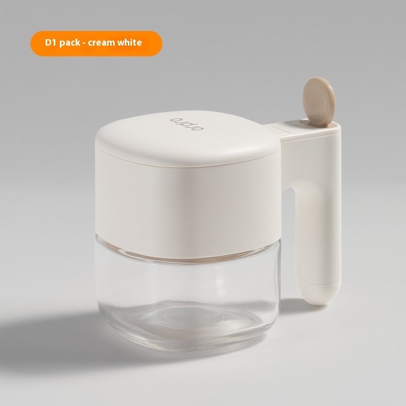 Self - opening Seasoning Box Kitchen Storage Seasoning Tray - Expo GCream Color Seasoning Jar0