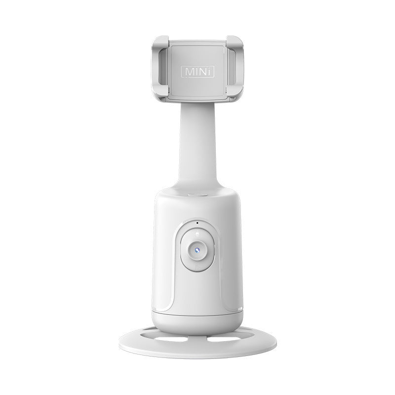360 Auto Face Tracking Gimbal AI Smart Gimbal Face Tracking Auto Phone Holder For Smartphone Video Vlog Live Stabilizer Tripod - Expo GWhite4