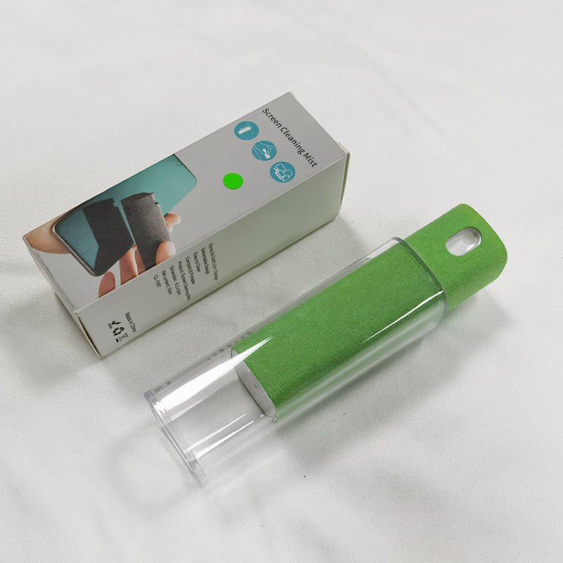 Mobile Phone Screen Cleaner Artifact Storage Integrated Mobile Phone Portable Computer Screen Cleaner Set - Expo GLight greenWith shell0