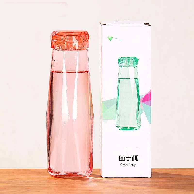 Creative Simple Pure Color Diamond Glass Cup - Expo GRedDrinkware