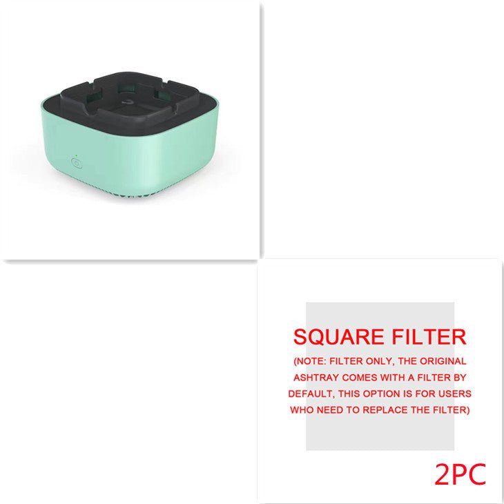 Smoke Removal Air Purification Ashtray Anion Purification Practical Automatic Purifier Ashtray Portable Gadgets For Car Ashtray - Expo GSet80