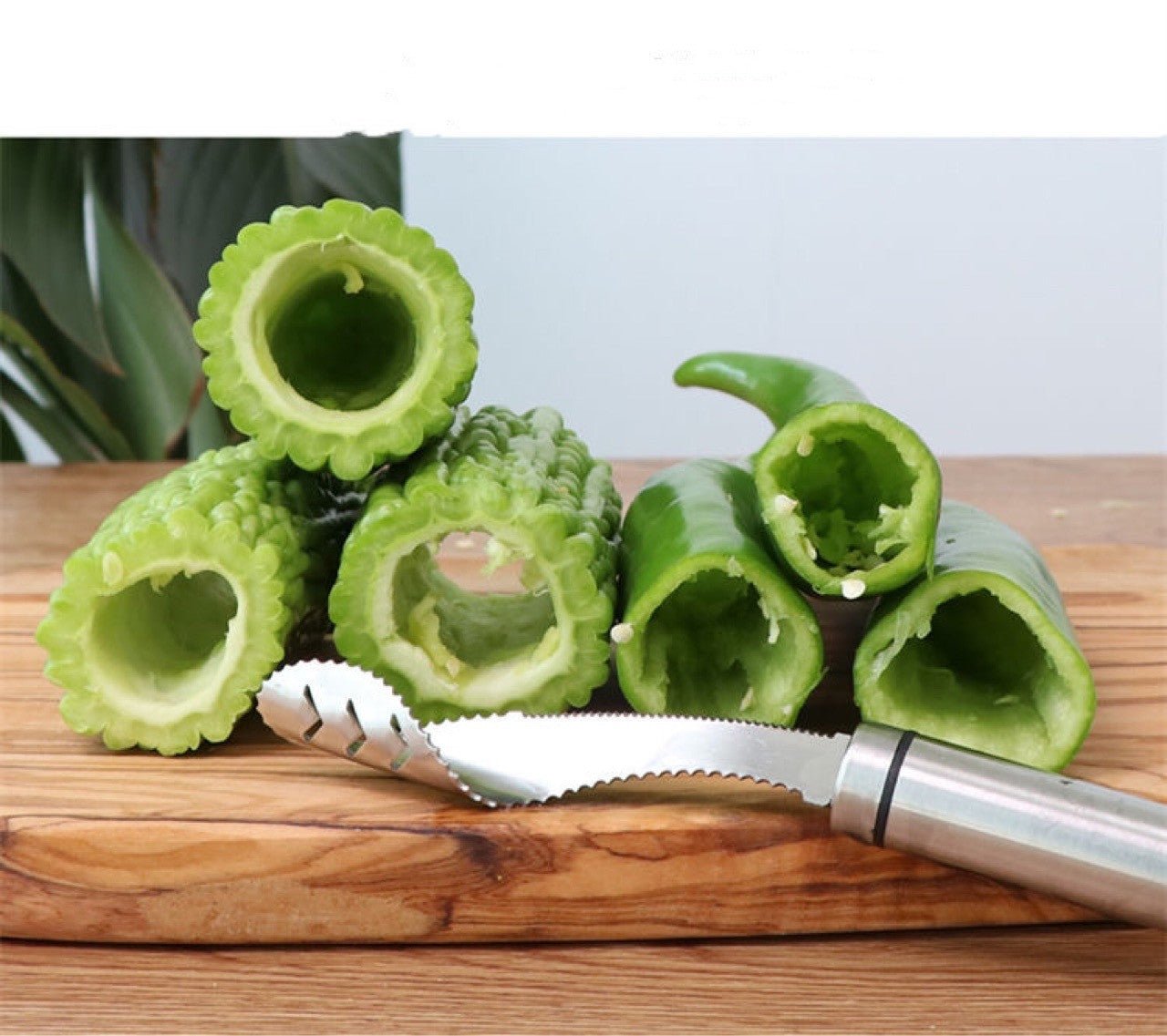Stainless Steel Household Kitchen Utensils Core Remover - Expo GSilver0