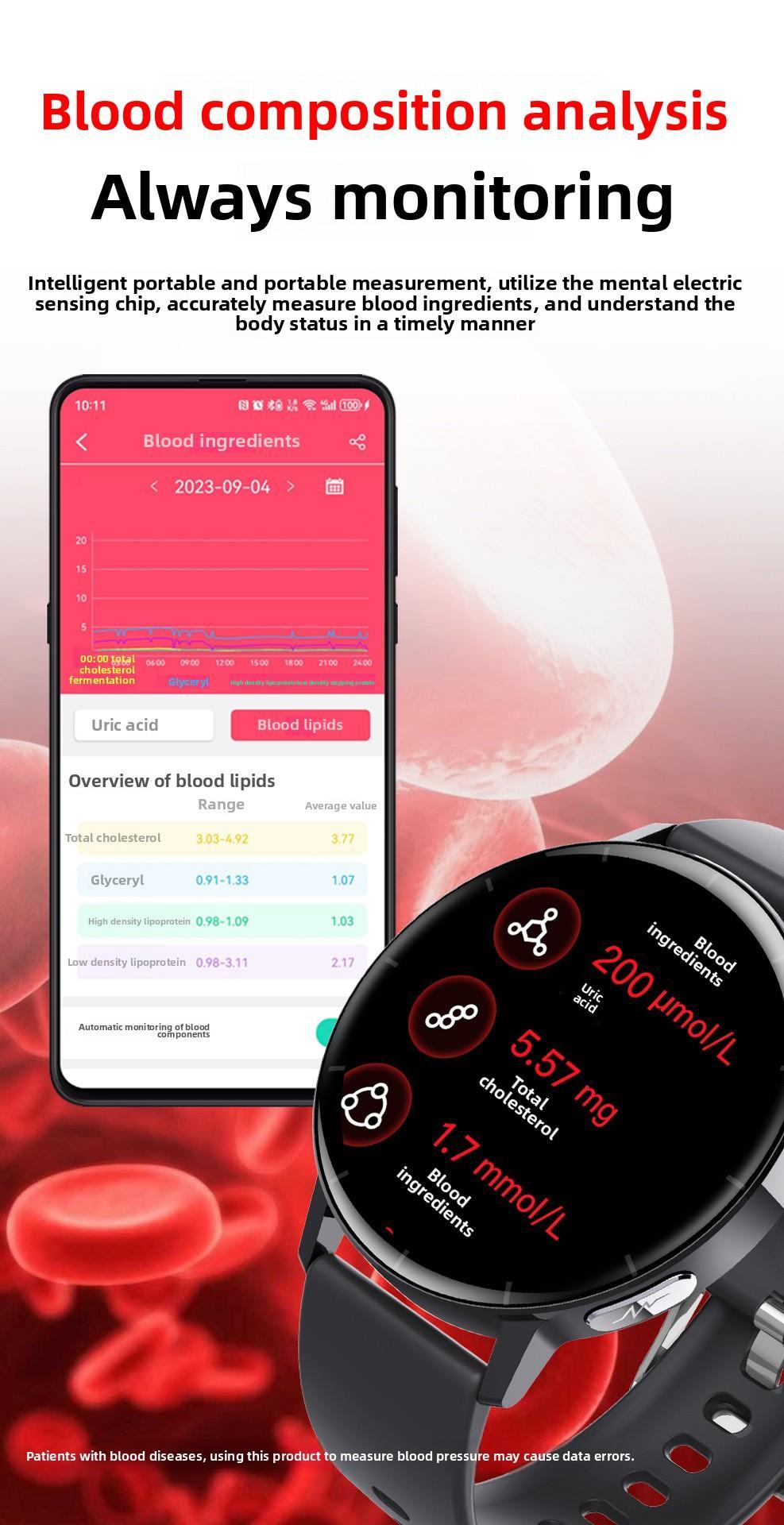 1.41-inch Health Smartwatch Fitness Tracker And Heart Rate-blood Oxygen-blood Pressure-sleep Monitor