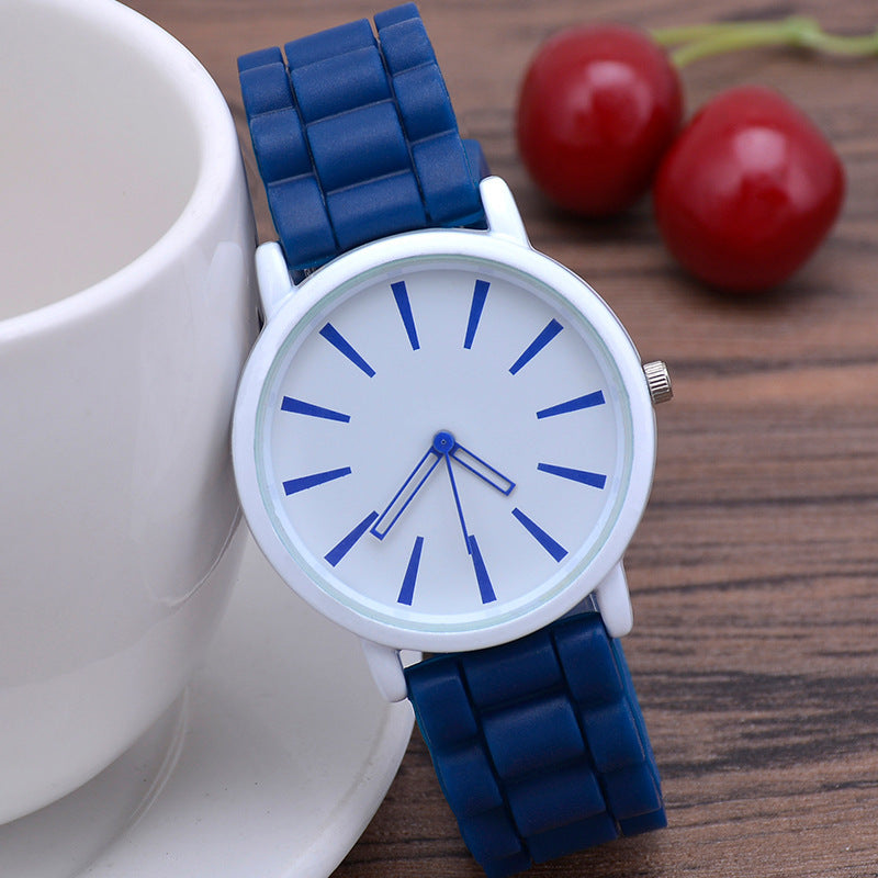 Classic Ultra-thin Silicone Watch Female Student