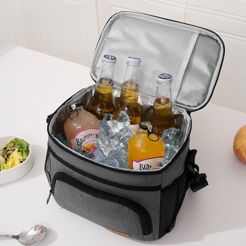 Office Worker Packed Lunch Outdoor Picnic Portable Insulated Bag - Expo GBlack0