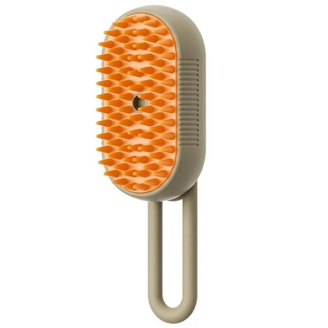 Cat Steam Brush Steamy Dog Brush 3 In 1 Electric Spray Cat Hair Brushes For Massage Pet Grooming Comb Hair Removal Combs Pet Products - Expo GMilk BrownUSB0