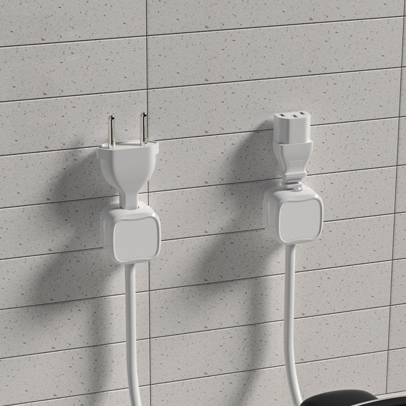 Magnetic Cable Clip Under Desk Cable Management Adjustable Cord Holder Wire Organizer And Cable Management Wire Keeper - Expo G6 Pack White0