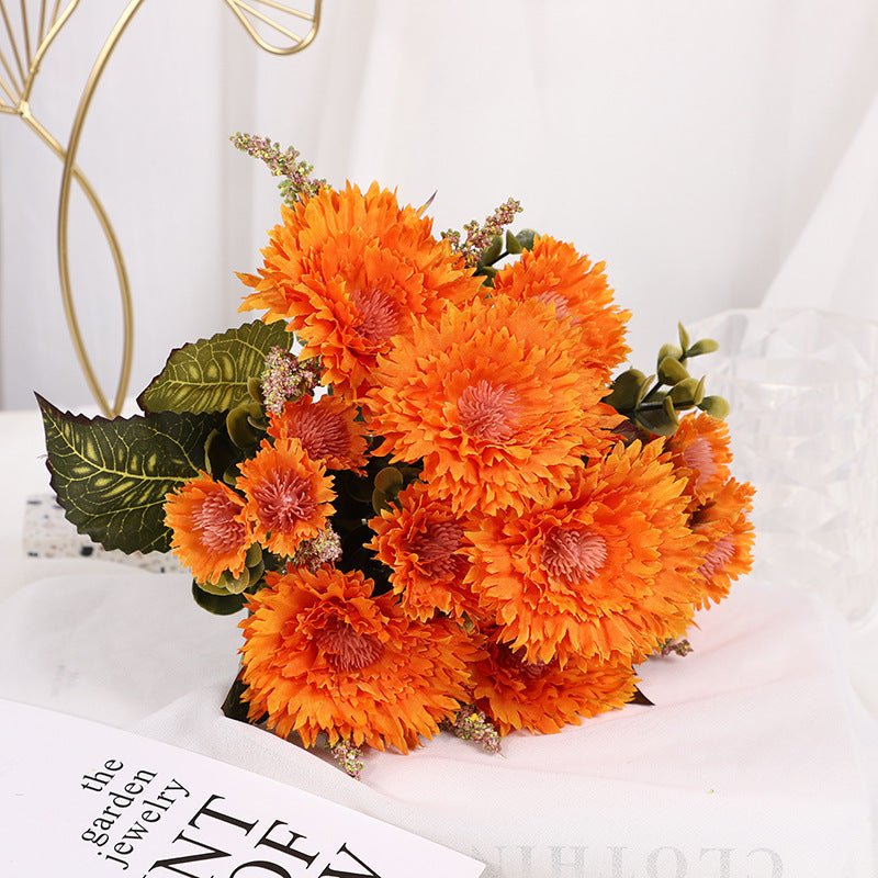 Home Filming Prop Decoration Fake Flowers - Expo GWine Red0