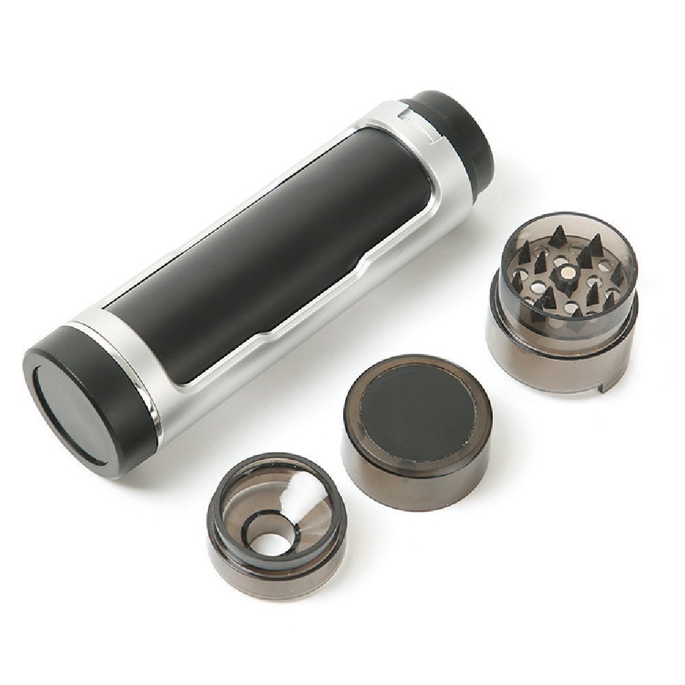 Integrated Plastic Smoke Grinder Horn Tube For Grinding Cans - Expo GBlack40x158MM0
