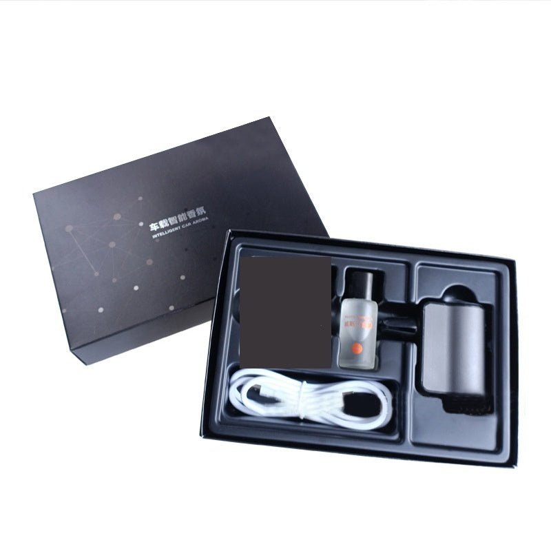 Intelligent Spray Car Mounted Fragrance Machine Air Outlet Car Mounted Perfume High - end Car Mounted Fragrance Durable Fragrance - Expo GEnglish Version 1 BottleGulong0