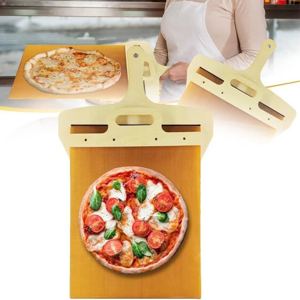 Kitchen Gadgets Sliding Pizza Shovel Non Stick Pizza Smooth Cutting Board Storage Transfer Board Kitchen Baking Tool - Expo GPizza Transfer Shovel0