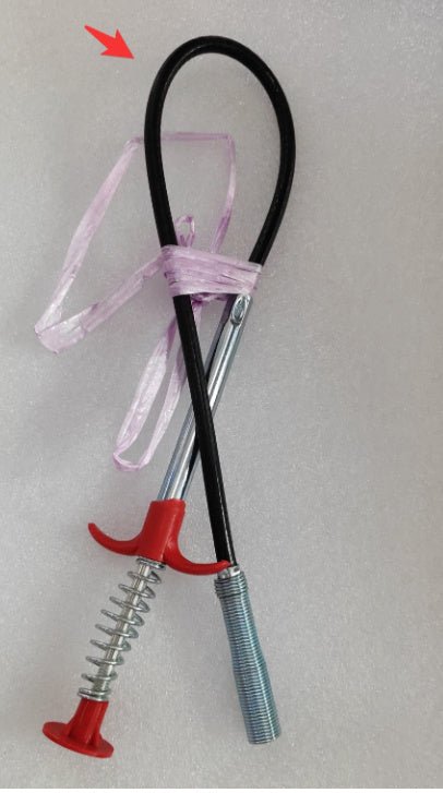60CM Sewer Dredger Spring Pipe Dredging Tool Household Hair Cleaner Drain Clog Remover Cleaning Tools Household For Kitchen Sink Kitchen Gadgets - Expo GColor randomised0