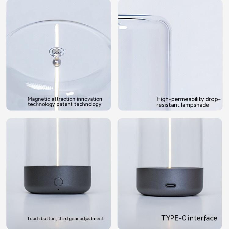 New LED Camping Light Type - c Rechargeable Portable Night Light With High Transparency And Anti Drop Creative Atmosphere Light - Expo GWhiteUSB0