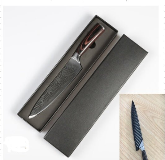 Slicing Knife Chef's Multipurpose Knife Cooking Knife - Expo GKnives and heel1 sets0