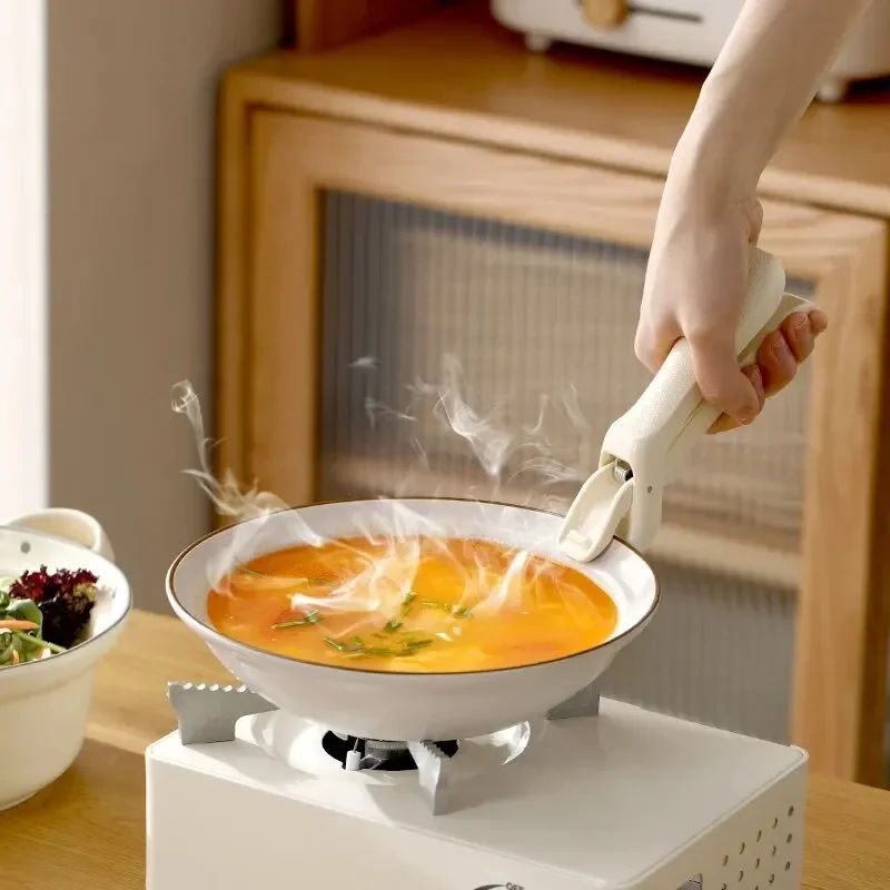 Hot Plate Gripper Clips Holder Tongs For Moving Hot Plate Bowls Pizza Pan Air Fryer Microwave Oven With Food Out - Expo GWhite4