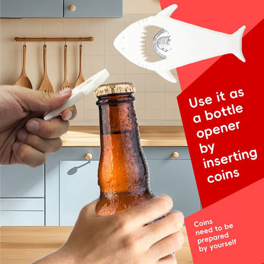 Cartoon Shark Bottle Opener Beer Screwdriver - Expo GShark Bottle Opener0