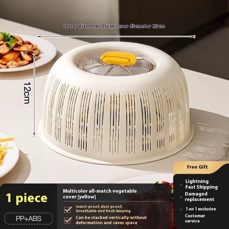 Vegetable Cover Food Table Meals Dust Cover - Expo GYellow0