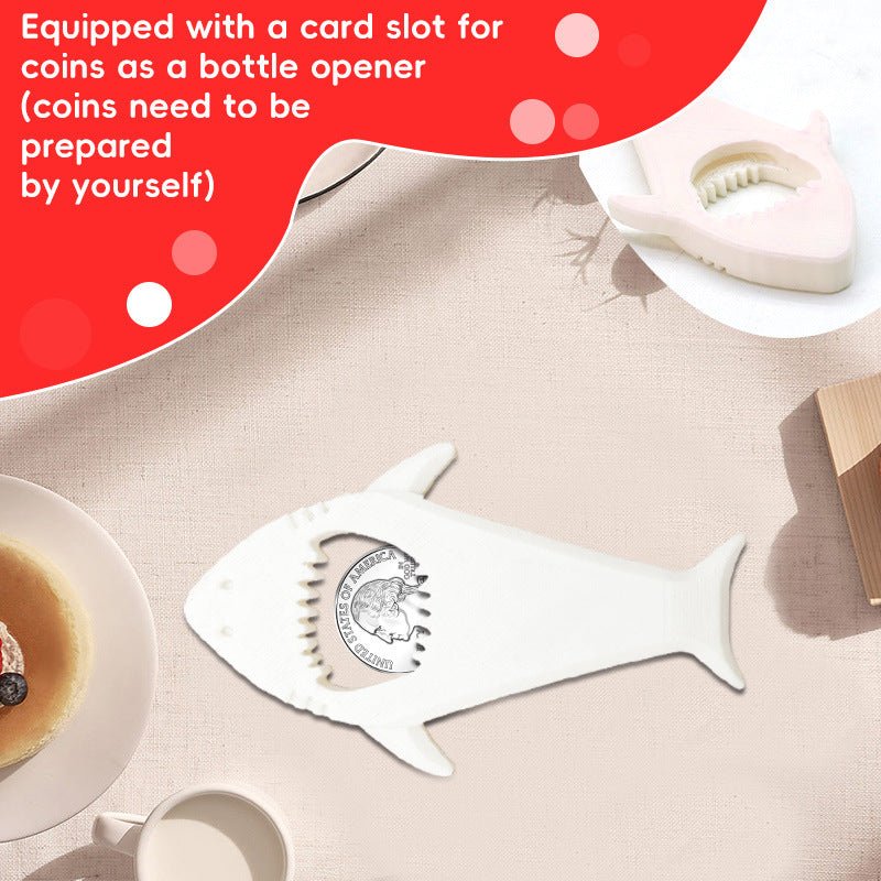 Cartoon Shark Bottle Opener Beer Screwdriver - Expo GShark Bottle Opener0