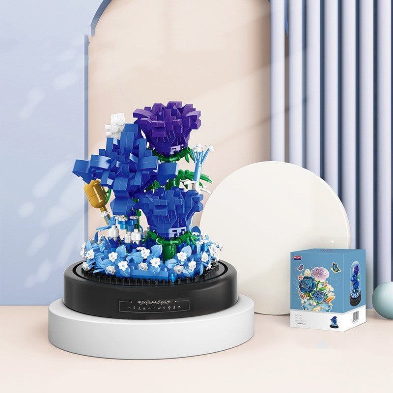 Small Particle Assembly Rose Decoration Toys - Expo GStyle 184970