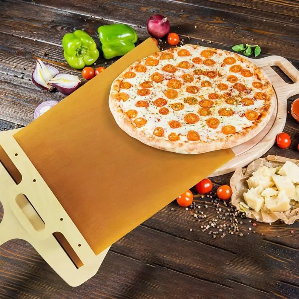 Kitchen Gadgets Sliding Pizza Shovel Non Stick Pizza Smooth Cutting Board Storage Transfer Board Kitchen Baking Tool - Expo GPizza Transfer Shovel0