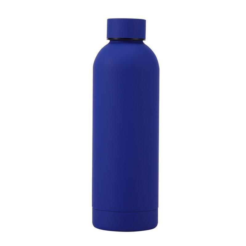 Stainless Steel Vacuum Cup Outdoor Portable Large Capacity Sports Water Bottle - Expo GSapphire Blue350ml0