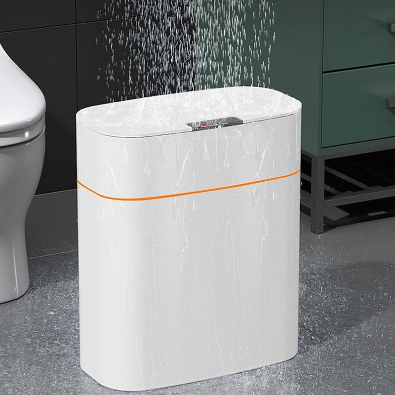 Smart Trash Can With Lid For Bedroom And Living Room Kitchen Storage Box Trash Can Induction Small Car Box Automatic Smart Dustbin Smart Trash Bin - Expo GGrey16L0