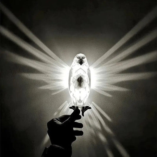 Modern Creative Bird Wall Lamp Owl Eagle Shape Projector Atmosphere Sconce Light 3D Print Body Animal Lighting Lustre Home Decor - Expo GEagle0