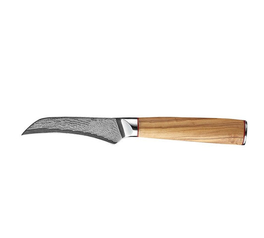 Damascus Knife Kitchen Kitchen Knife Peel Knife - Expo GSilver0