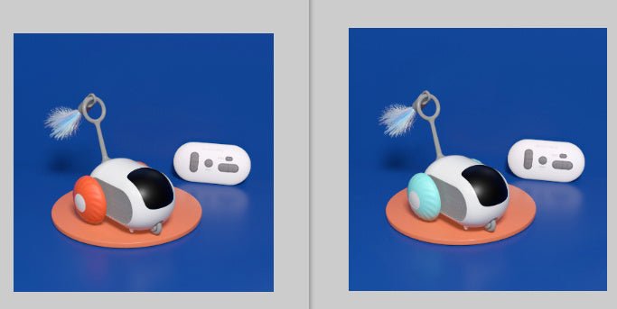 Remote Control Interactive Cat Car Toy USB Charging Chasing Automatic Self - moving Remote Smart Control Car Interactive Cat Toy Pet Products - Expo GSetUSB0