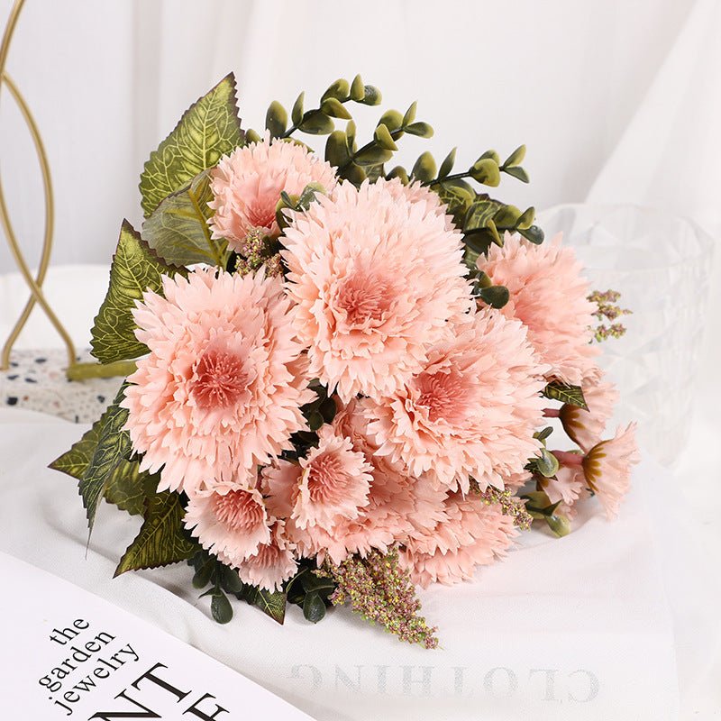 Home Filming Prop Decoration Fake Flowers - Expo GWine Red0