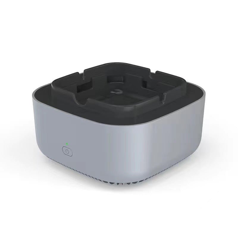 Smoke Removal Air Purification Ashtray Anion Purification Practical Automatic Purifier Ashtray Portable Gadgets For Car Ashtray - Expo GSquare Grey0