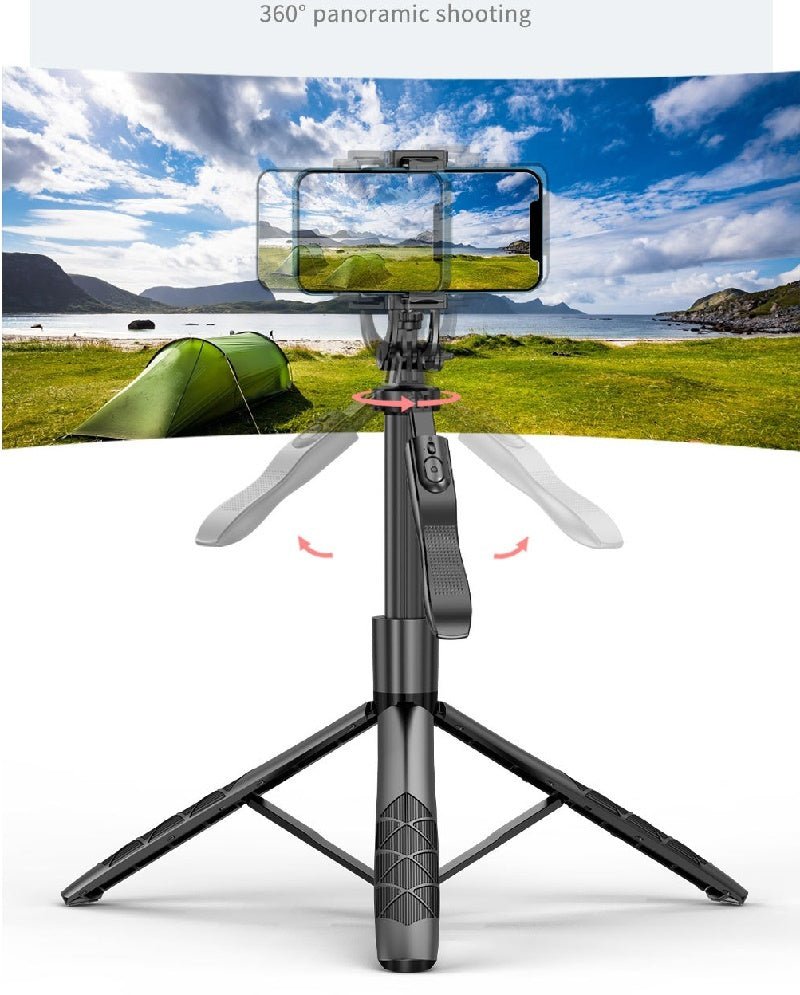 360 Auto Face Tracking Gimbal AI Smart Gimbal Face Tracking Auto Phone Holder For Smartphone Video Vlog Live Stabilizer Tripod - Expo GBlack4