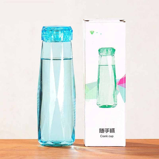 Creative Simple Pure Color Diamond Glass Cup - Expo GYellowDrinkware