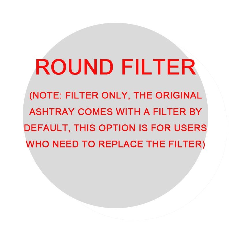 Smoke Removal Air Purification Ashtray Anion Purification Practical Automatic Purifier Ashtray Portable Gadgets For Car Ashtray - Expo GRound filter0