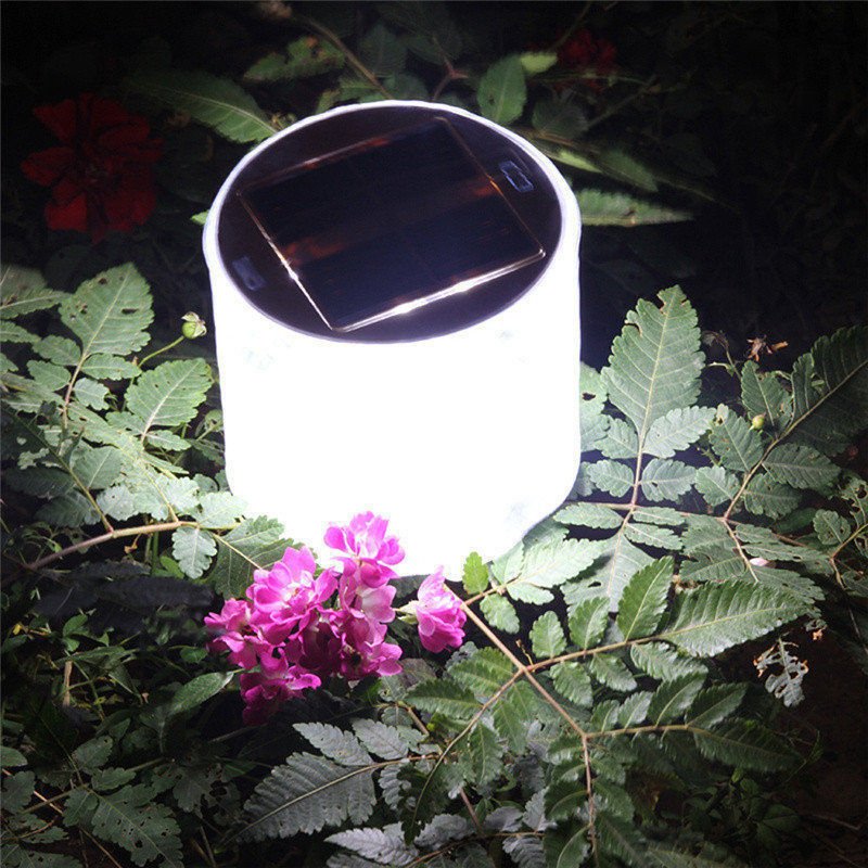 Inflatable Solar Light LED Solar Powered Foldable Light Outdoor Garden Yard Emergency Solar Road Lamp - Expo Gdefault0