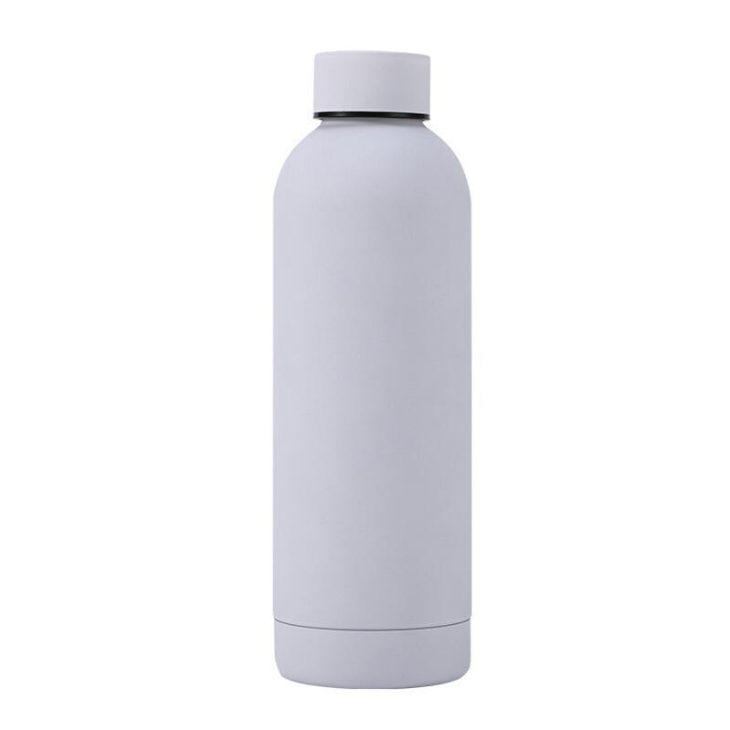 Stainless Steel Vacuum Cup Outdoor Portable Large Capacity Sports Water Bottle - Expo GWhite350ml0