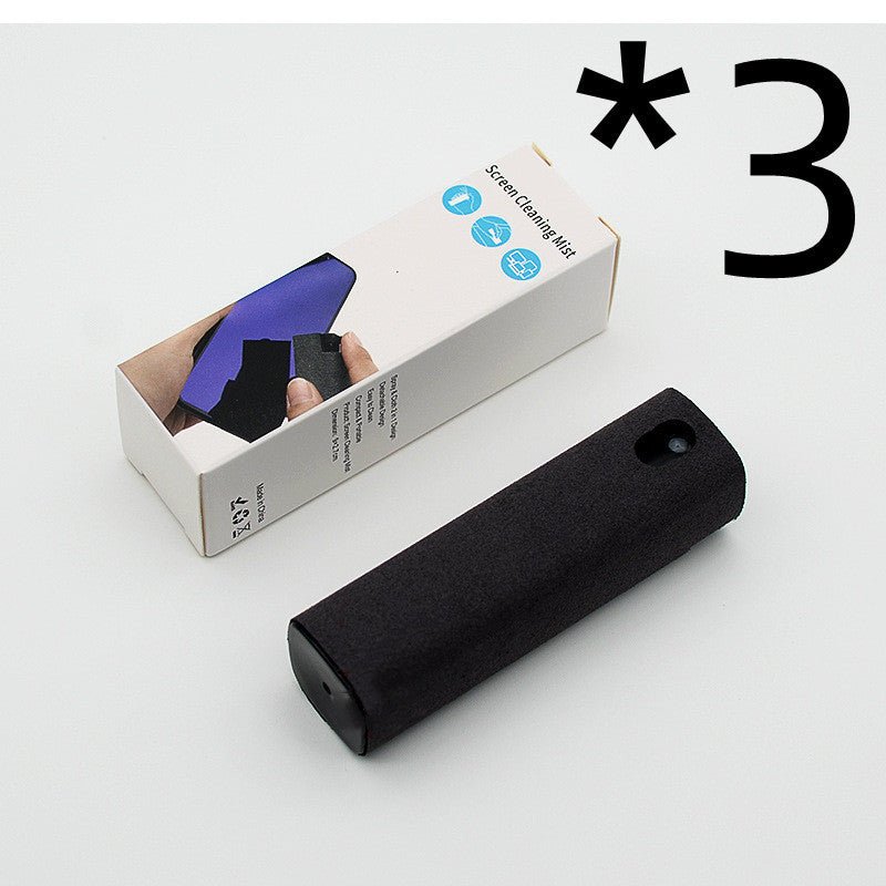 Mobile Phone Screen Cleaner Artifact Storage Integrated Mobile Phone Portable Computer Screen Cleaner Set - Expo G3pcs BlackWithout shell0