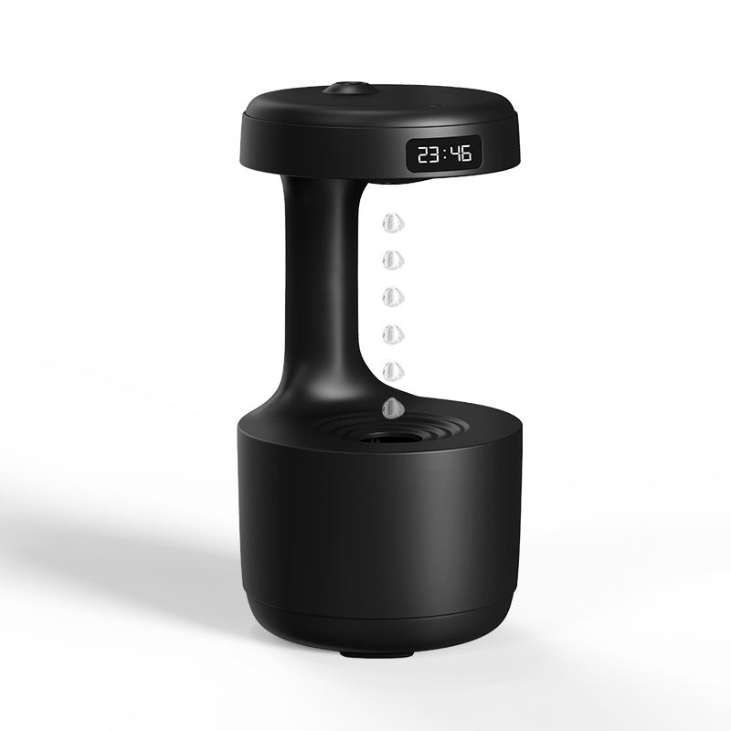 Anti - gravity Air Humidifier Mute Countercurrent Humidifier Levitating Water Drops Cool Mist Maker Fogger Relieve Fatigue - Expo GWhiteUSB0