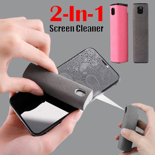 Mobile Phone Screen Cleaner Artifact Storage Integrated Mobile Phone Portable Computer Screen Cleaner Set - Expo GBlackWithout shell0