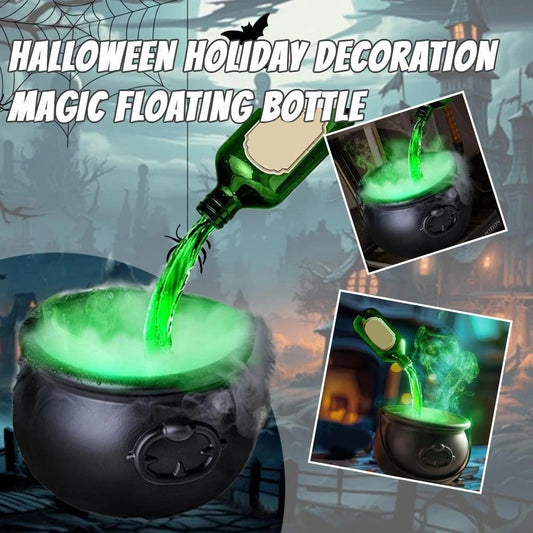 Halloween Black Wizard Bowl Magic Float Bottle And Diffuser Indoor Home Bar Magic Party Horror Ghost Props Halloween Decoration - Expo GLarge SizeBlack Witch Bowl0