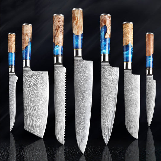 Kitchen Knife Set Chef's Knife Meat Chopping Knife - Expo G4 Piece set0