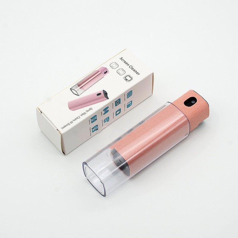 Mobile Phone Screen Cleaner Artifact Storage Integrated Mobile Phone Portable Computer Screen Cleaner Set - Expo GPinkWith shell0